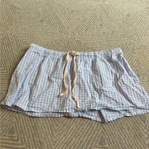 Oddli Blue Gingham Women's Shirk